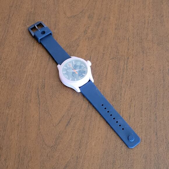 ESQ by Movado One Watch Unisex 42mm Purple Silicone Blue Band ES.50.3.29.569 New main image 4